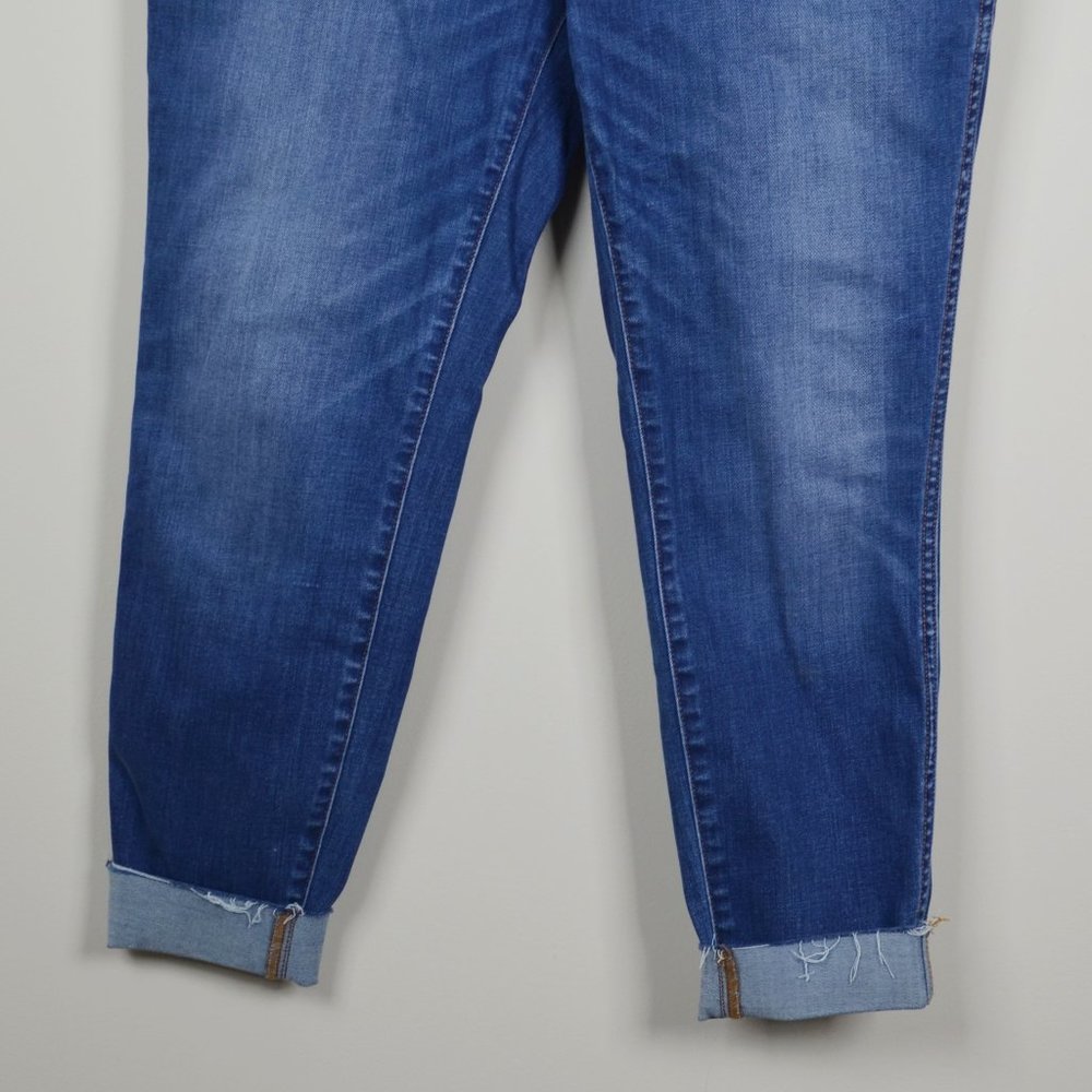 Madewell 10" High Rise Skinny Crop Button-Front - Picture 5 of 8